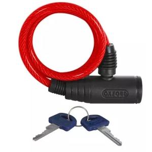 Oxford Bumper Cable Lock rojo