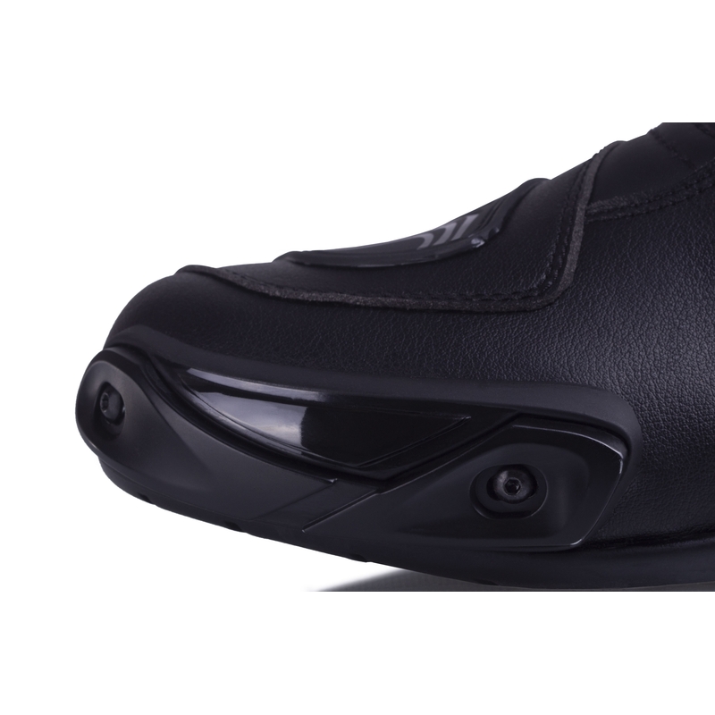 Botas de moto Street Racer Grid Negro-Amarillo Flúo