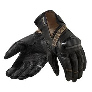 Guantes de moto Revit Dominator 3 GTX negro-marrón