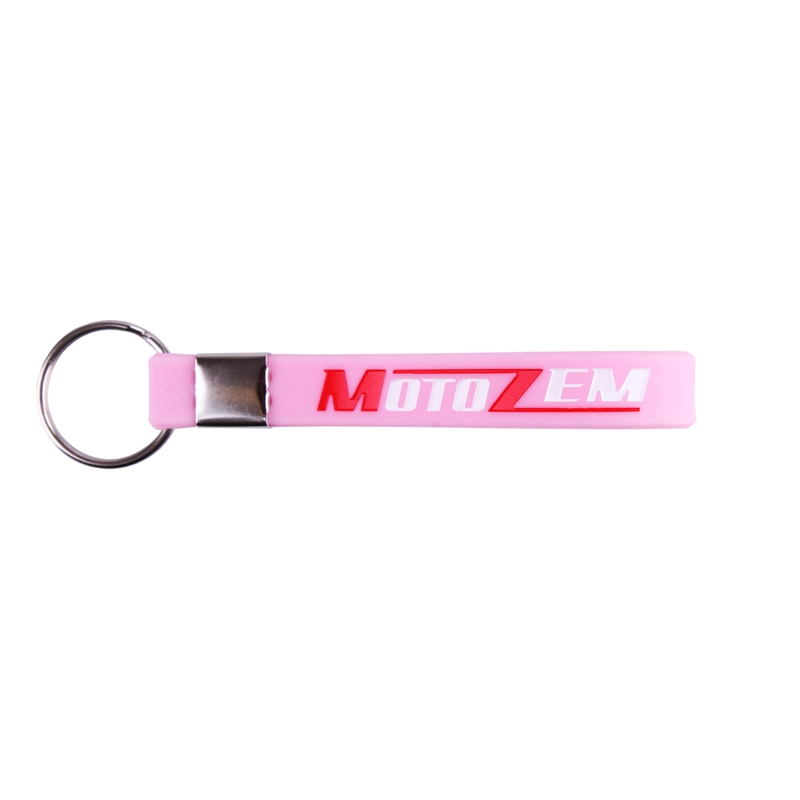 MotoZem llavero rosa