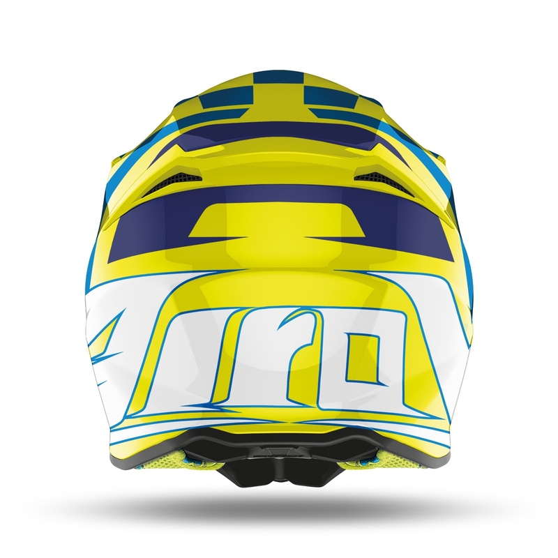 Motokrosová přilba Airoh Twist 2.0 TC21 2022 žlutá lesklá výprodej