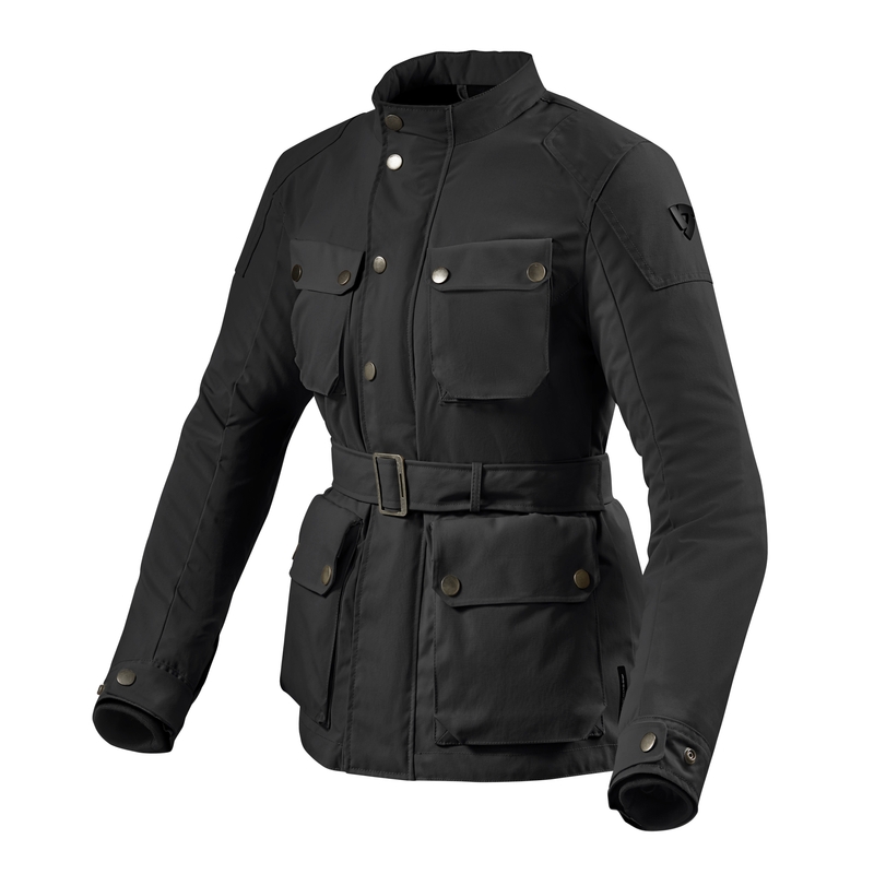 Chaqueta de moto Revit Livingstone Mujer Negro