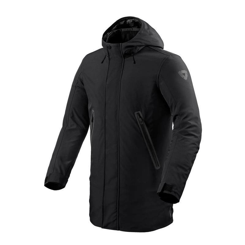 Chaqueta de moto Revit Trafalgar H2O negra