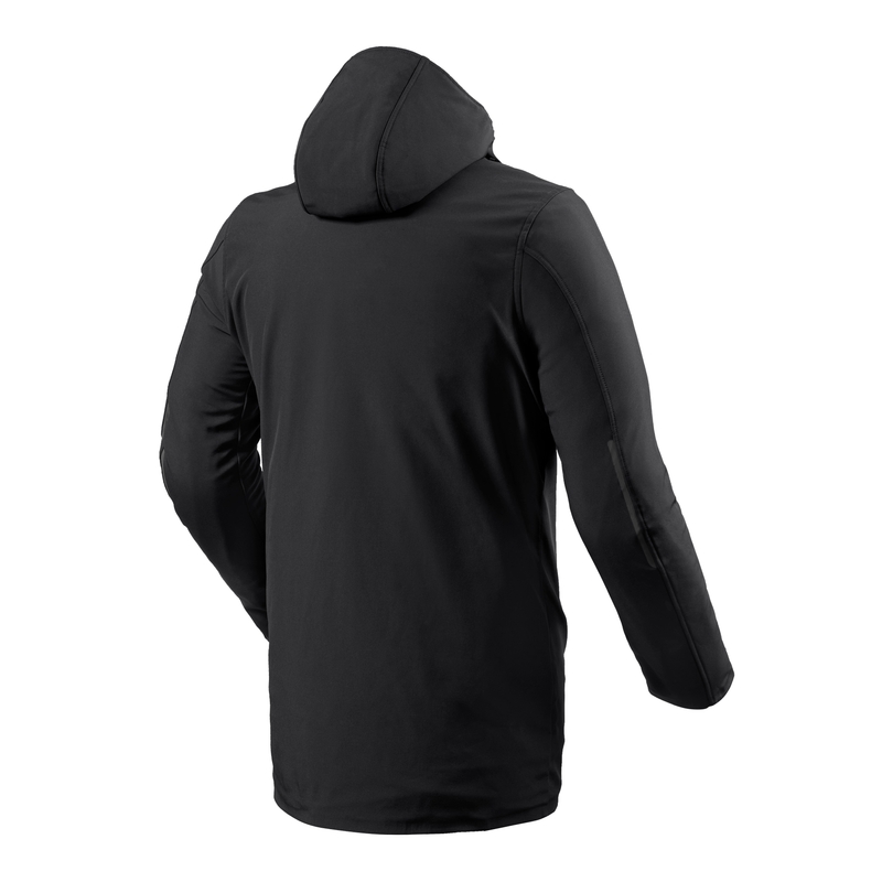 Chaqueta de moto Revit Trafalgar H2O negra