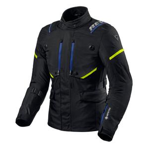 Chaqueta de moto Revit Vertical GTX negra