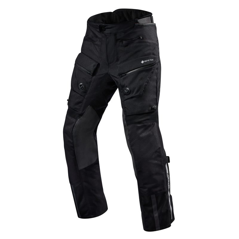 Pantalones de moto negros cortos Revit Defender 3 GTX
