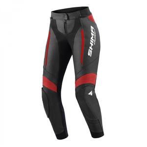 Pantalón de moto Shima Miura 2.0 Negro/Rojo, Mujer