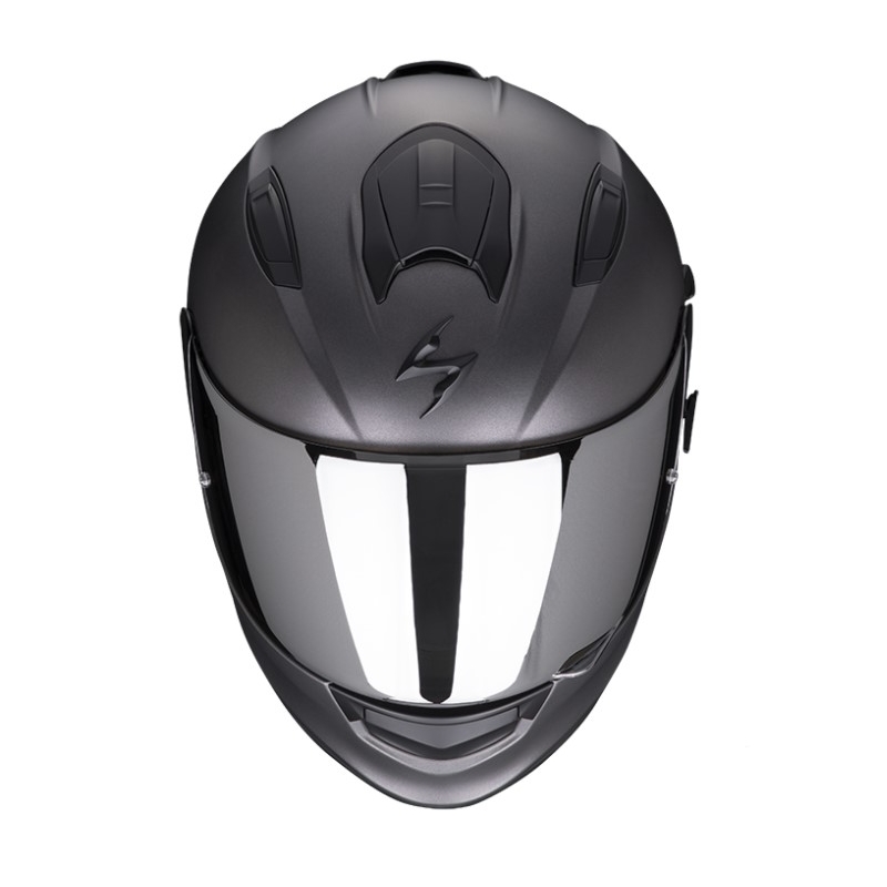 Casco integral de moto Scorpion Exo-491 Solid antracita mate
