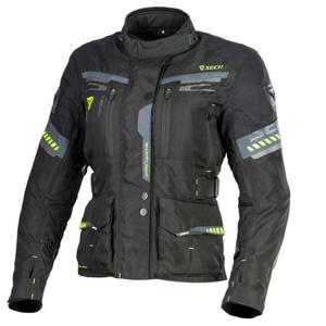 Chaqueta de moto para mujer SECA Arrakis II negra liquidación
