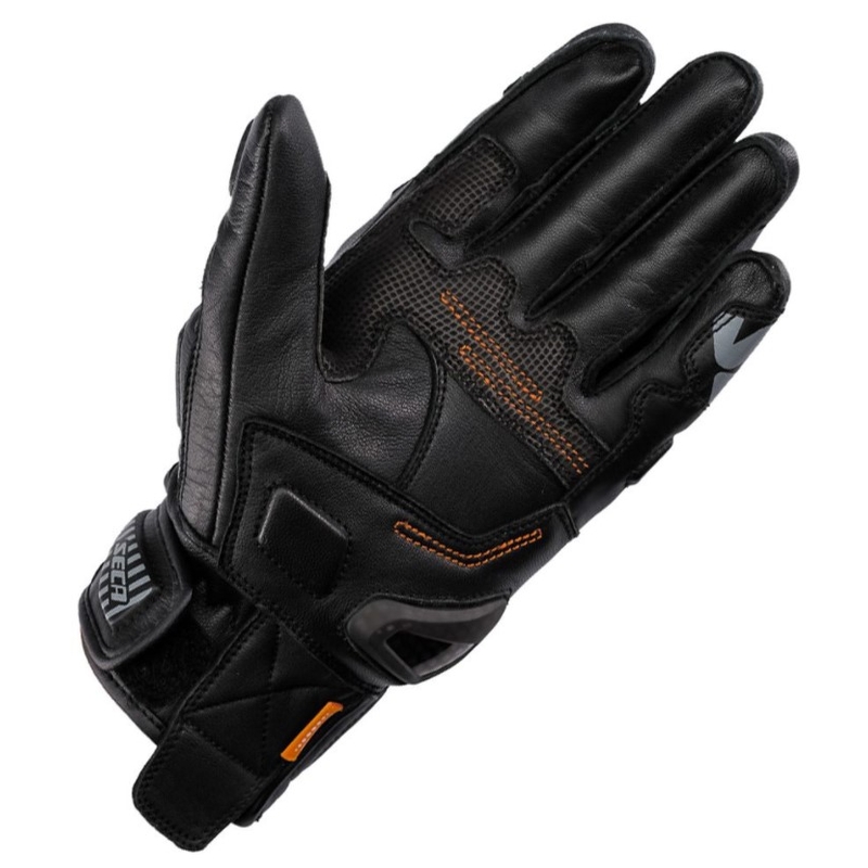 Guantes de moto SECA Trackday Short negro