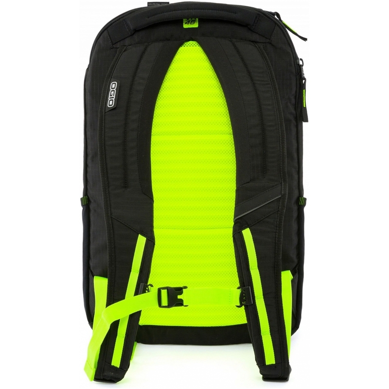 Batoh VR46 Valentino Rossi Ogio černo-fluo žlutý