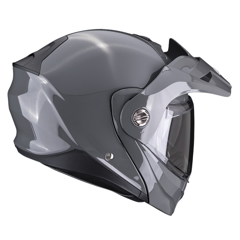 Casco de moto SCORPION ADX-2 Gris cemento sólido