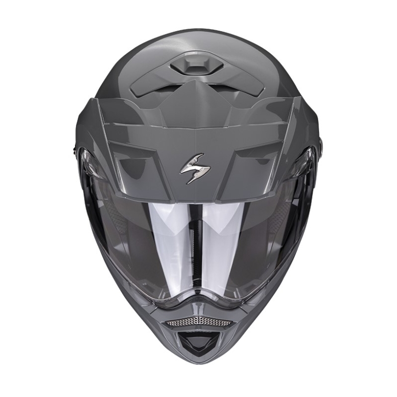 Casco de moto SCORPION ADX-2 Gris cemento sólido