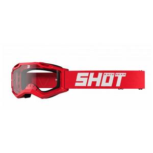 Gafas de motocross Shot Assault 2.0 Solid rojo