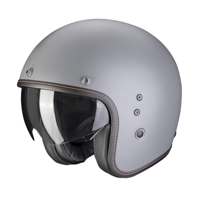 Casco abierto SCORPION BELFAST EVO Gris cemento mate sólido