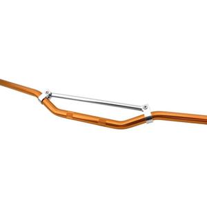 Manillar moto cross/enduro con trapecio naranja