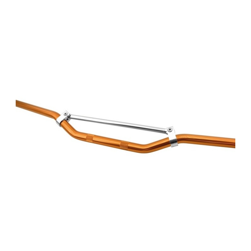 Manillar moto cross/enduro con trapecio naranja