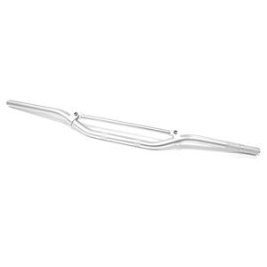 Manillar moto cross/enduro con trapecio plata