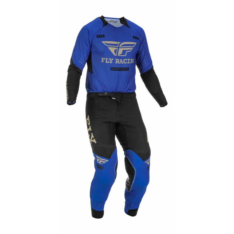 Motokrosové kalhoty FLY Racing Evolution DST 2022 modro-černé