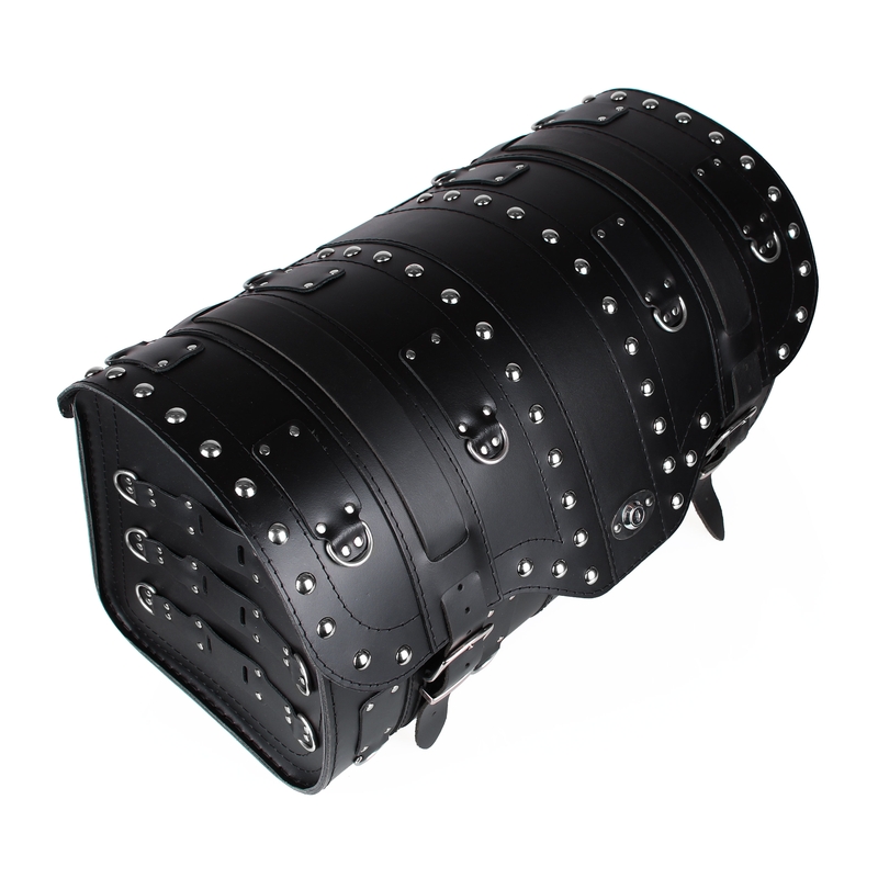 Chopper RSA-15B maletín de cuero para moto con cerradura