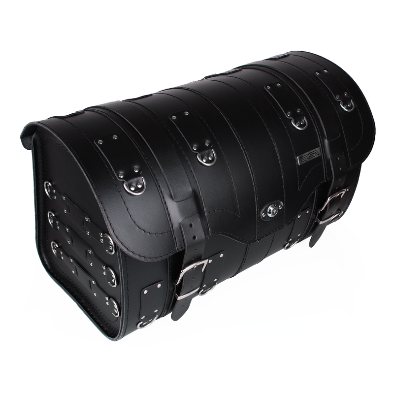 Chopper RSA-15A maletín de cuero para moto con cerradura