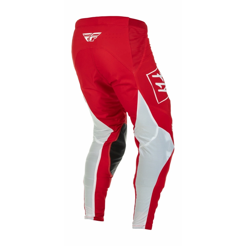 Motokrosové kalhoty FLY Racing Lite 2022 bílo-červené