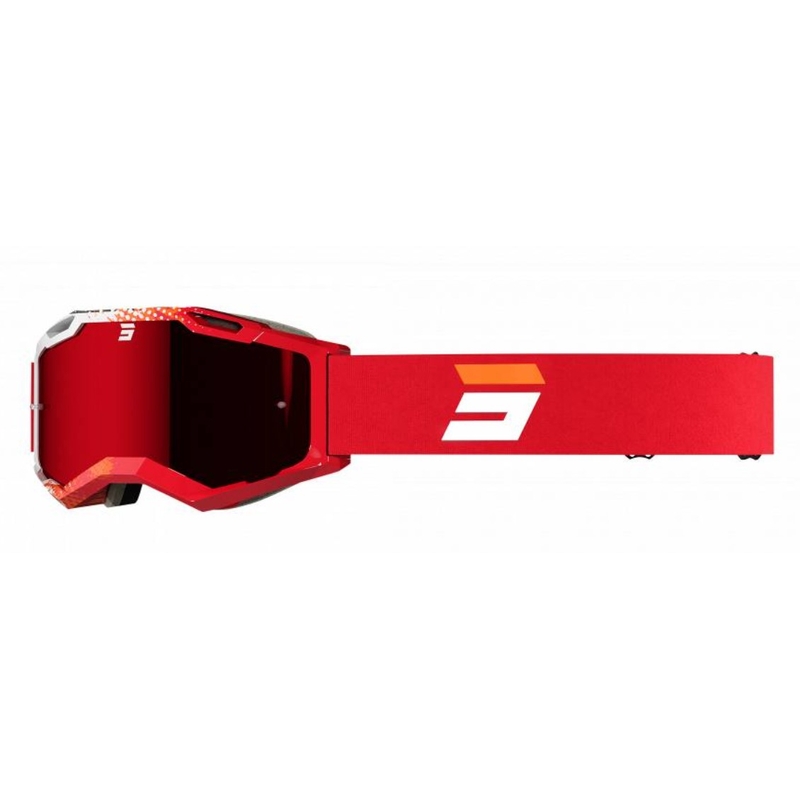 Gafas de motocross Shot Iris 2.0 Fusion rojo