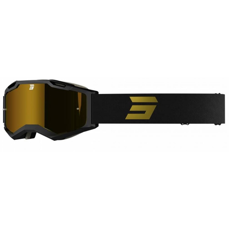 Gafas de motocross Shot Iris 2.0 Tech negro-oro