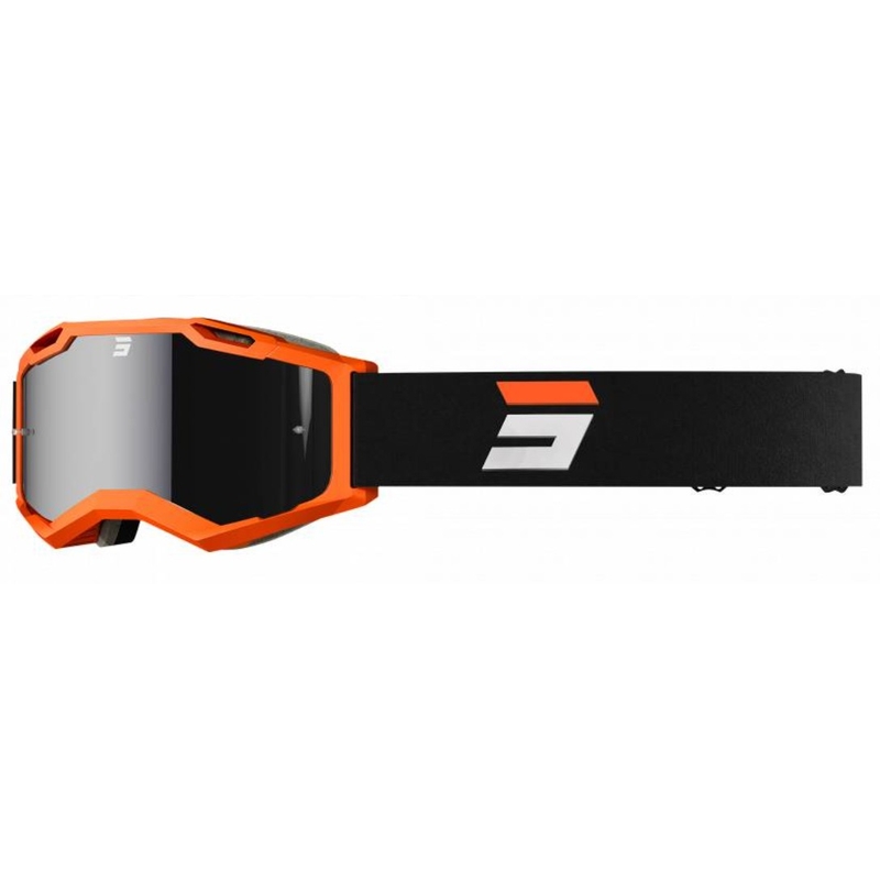 Gafas de motocross Shot Iris 2.0 Tech negro-naranja
