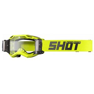Gafas de motocross Shot Iris 2.0 Solid Roll-Off amarillo fluo
