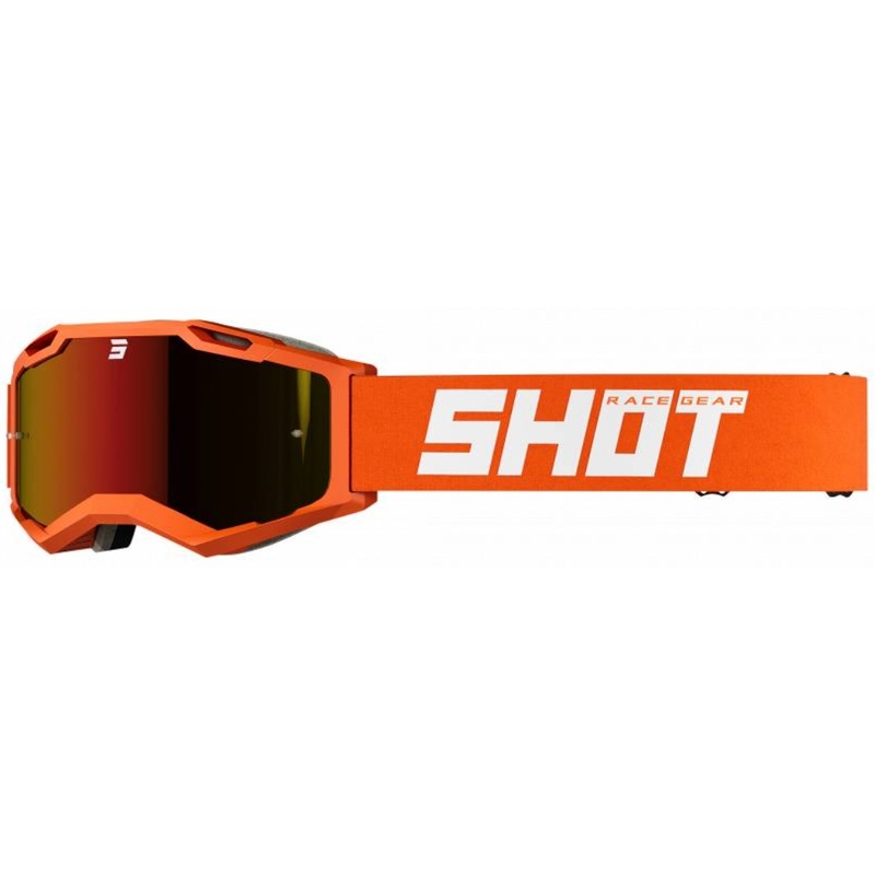 Gafas de motocross Shot Iris 2.0 Naranja sólido