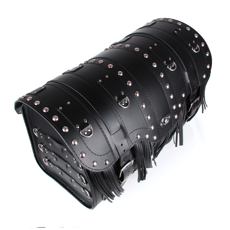 Chopper RSA-15C maletín de cuero para moto con cerradura