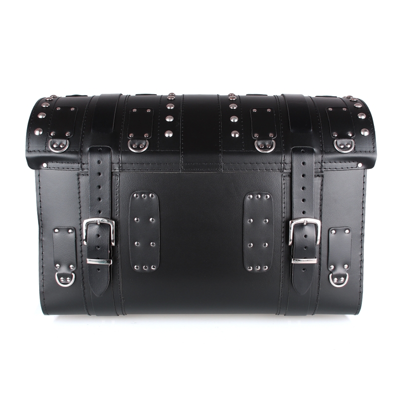 Chopper RSA-15C maletín de cuero para moto con cerradura
