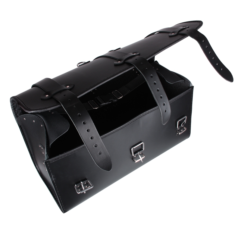 Maletín de cuero para moto Chopper RSA-18A