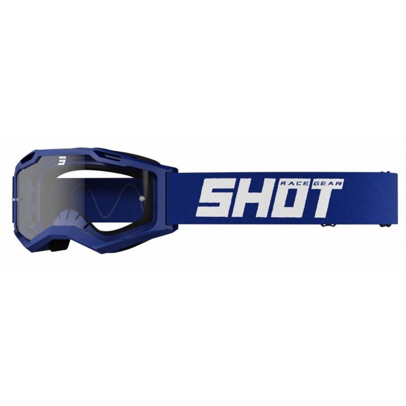 Gafas de motocross Shot Assault 2.0 Solid azul