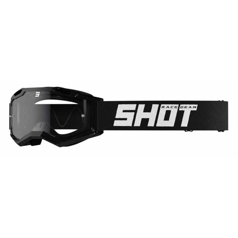 Gafas de motocross Shot Assault 2.0 Solid Enduro negras