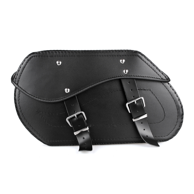 Alforjas de cuero para moto Chopper RSA-12A