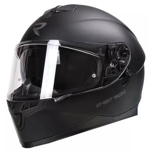 Casco integral de moto Street Racer Magna negro mate