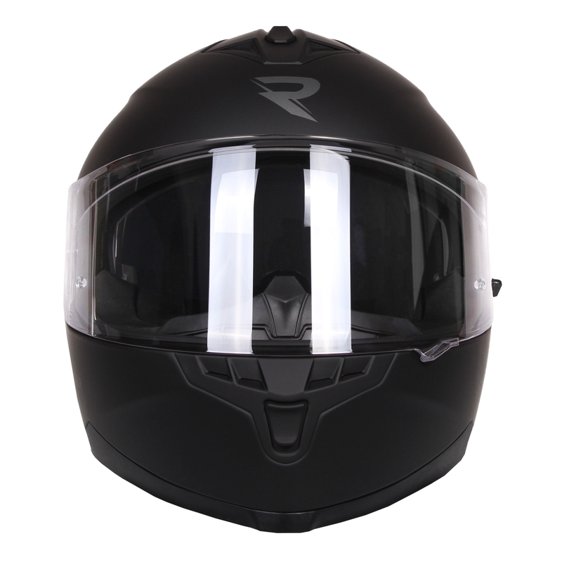 Casco integral de moto Street Racer Magna negro mate
