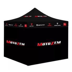 MotoZem Carpa de carreras de marca con paredes laterales