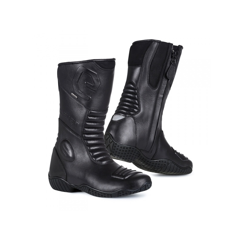 Botas de moto para mujer Eleveit T Lady negras - Grado II