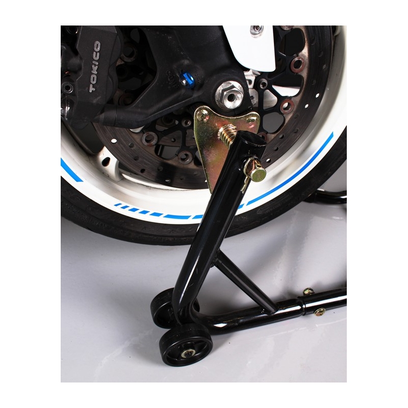 Caballete delantero de moto con ruedas R-TECH