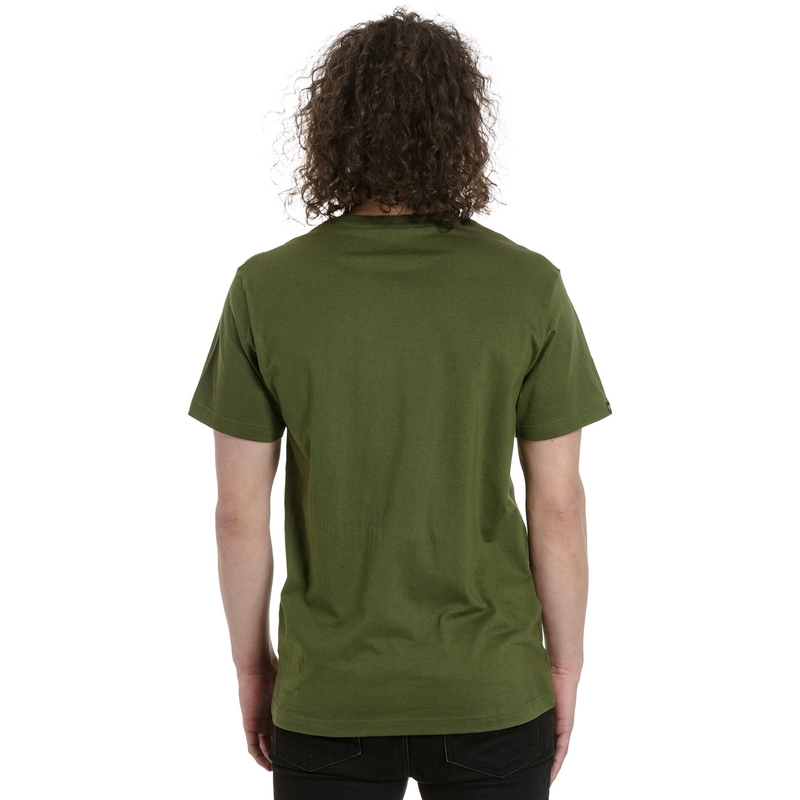 Camiseta Meatfly Podium verde liquidación