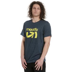 Camiseta Meatfly Podium azul oscuro liquidación