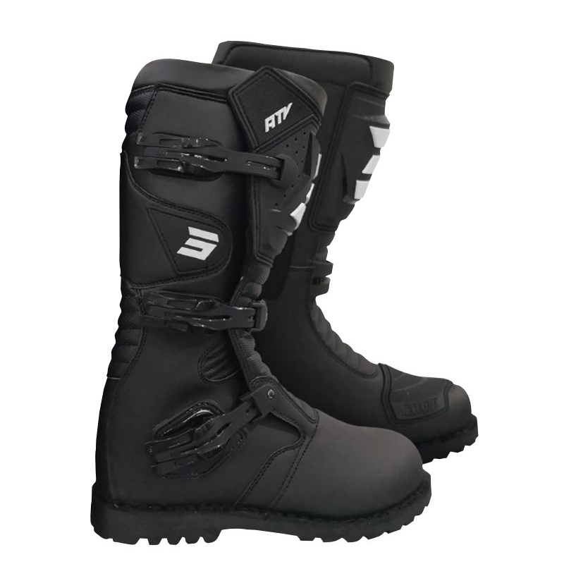 Botas de moto Shot ATV/Trail 2.0 negras en oferta liquidación