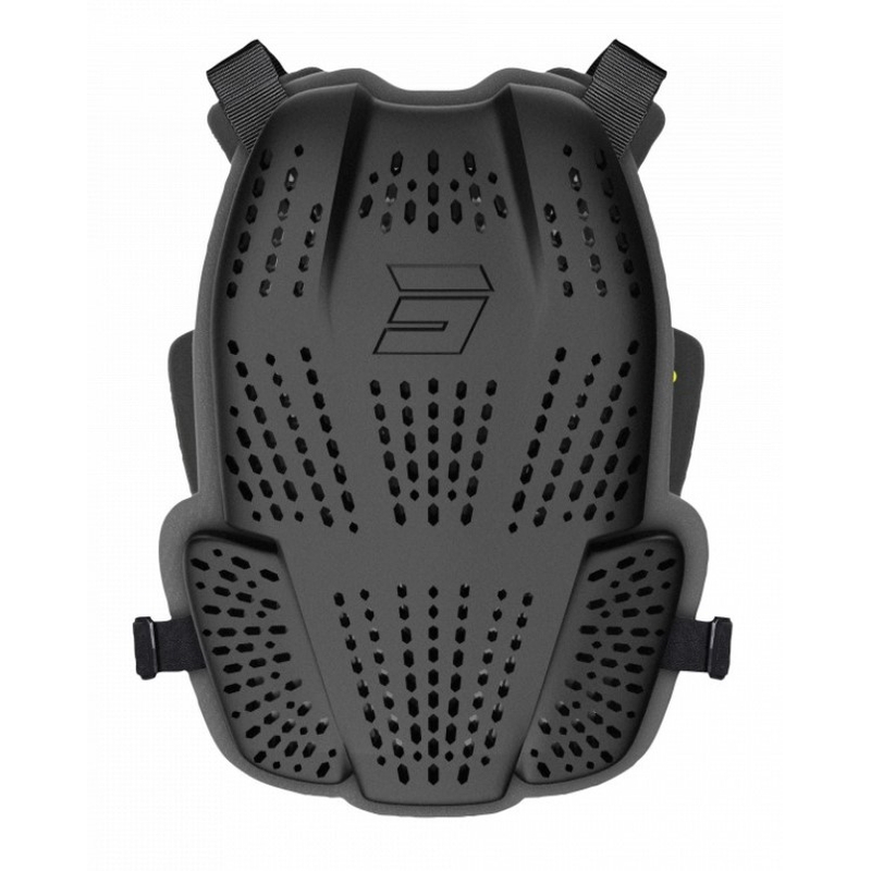 Protector pectoral Shot Airflow negro-fluo amarillo
