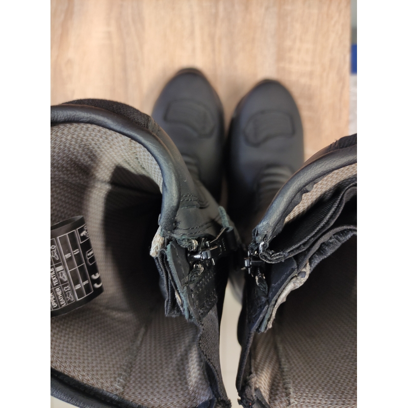 Botas de moto para mujer Eleveit T Lady negras - Grado II