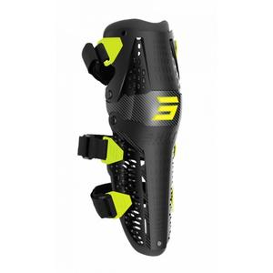 Rodilleras Shot Airflow negro-amarillo fluo
