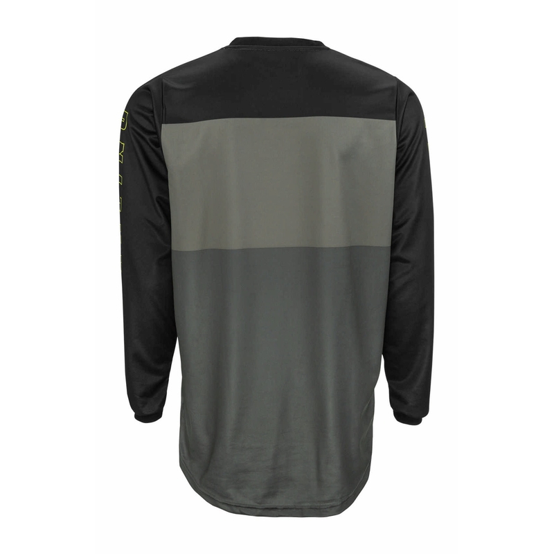 Motokrosový dres FLY Racing F-16 2022 šedo-černo-fluo žlutý