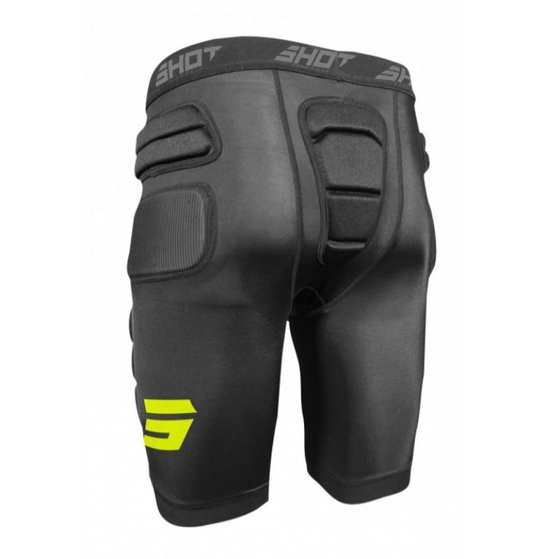 Pantalón corto de motocross Shot Interceptor 2.0 negro